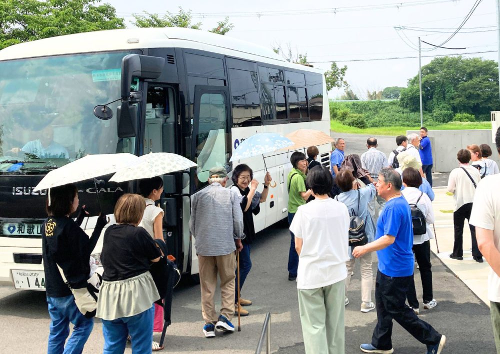 小さなときめきに出会う日 〜橋本市からのお客さまと工場見学〜
