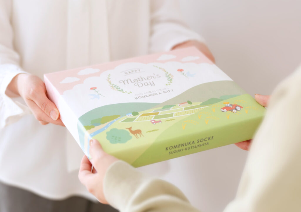 母の日に靴下を贈る理由｜NUKATO ギフトセット