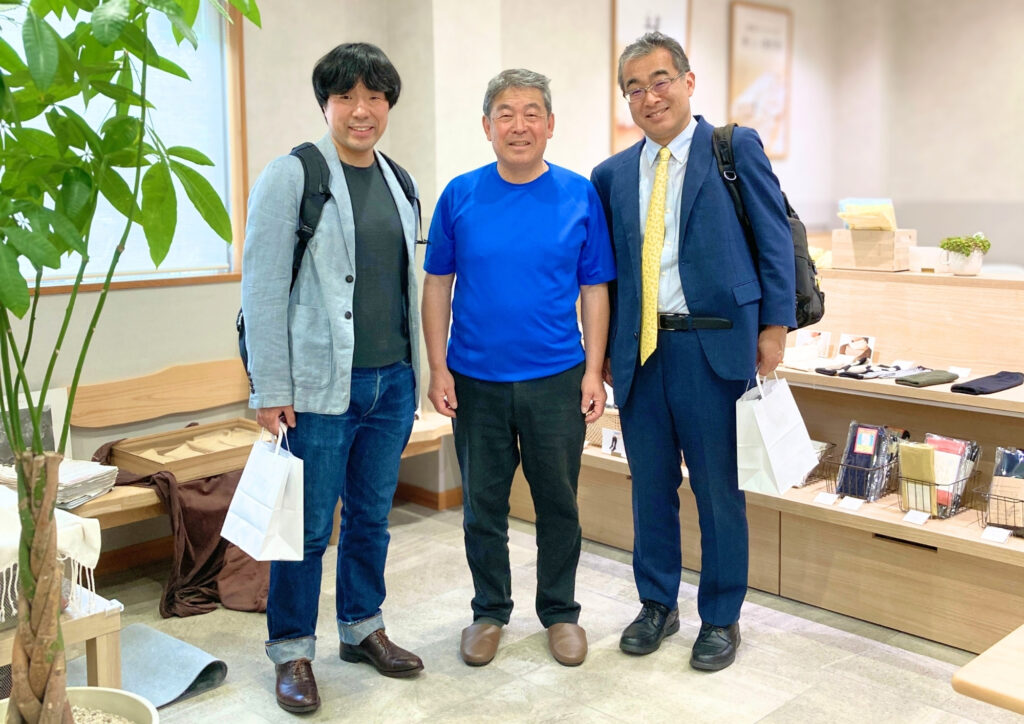 奈良県立大学の先生方にご来社いただきました