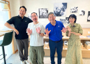 笑い飯西田さんが来店！奈良テレビ「てくてく大喜利」の撮影風景