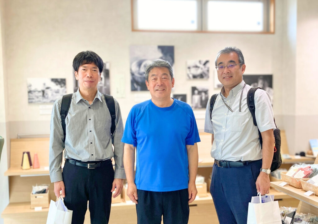 奈良県立大学 副学長ご来社｜工場見学と情報交換の様子