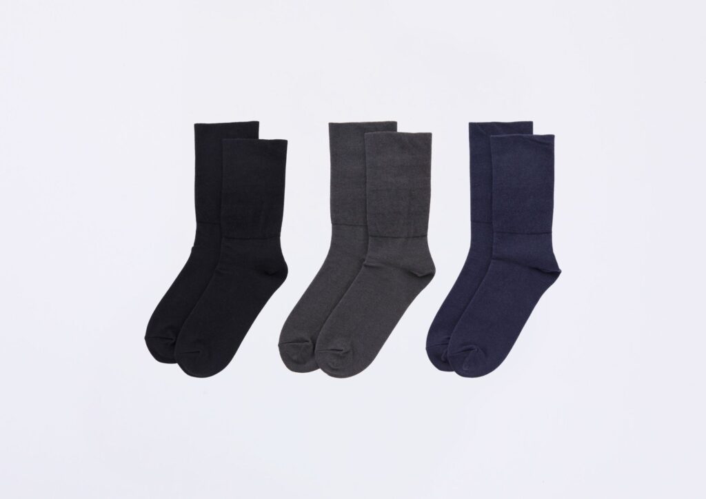 NUKATOの締め付けない靴下 メンズ3足セット