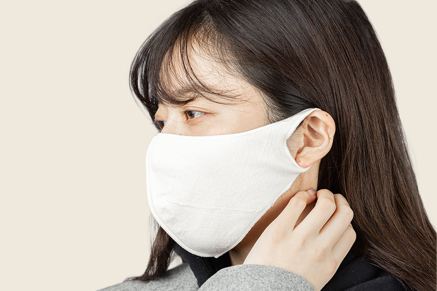 しっとり滑らかな、米ぬか繊維