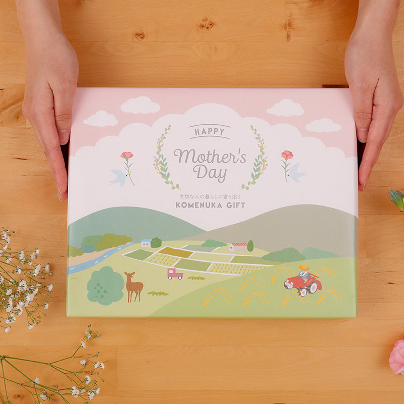 母の日パッケージでお届け