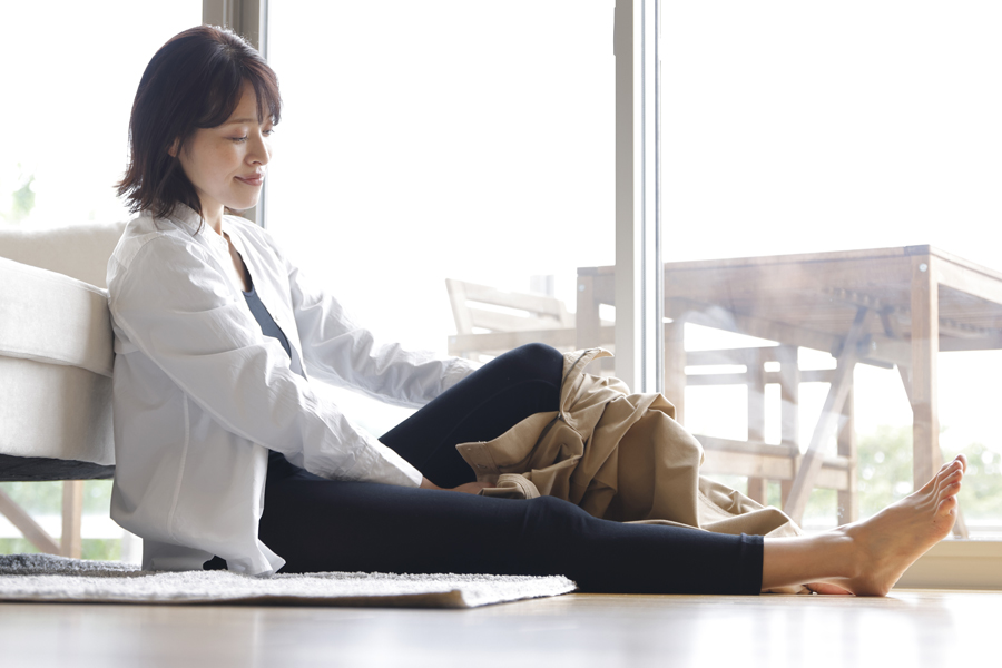 10分丈レギンス着用イメージ