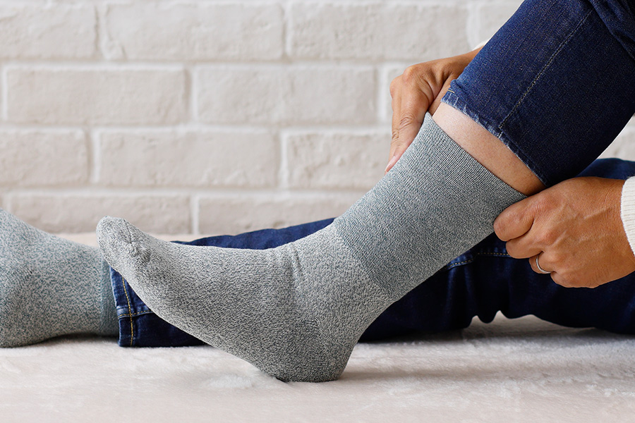 保湿・消臭・吸湿発熱など機能性のある靴下