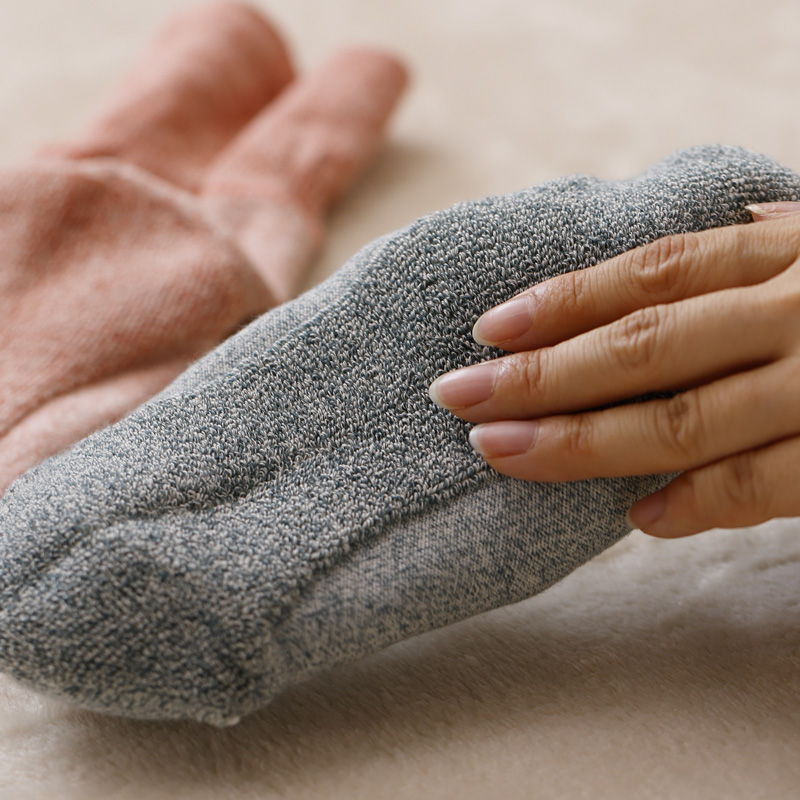 締め付けない靴下 足裏パイル