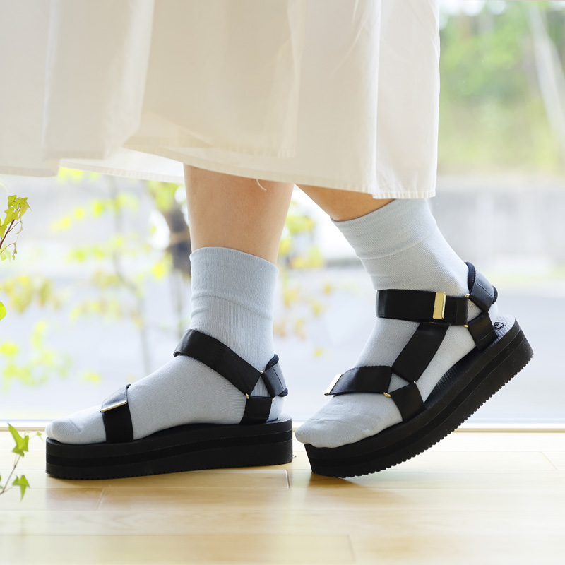 締め付けない靴下 さらっと素材