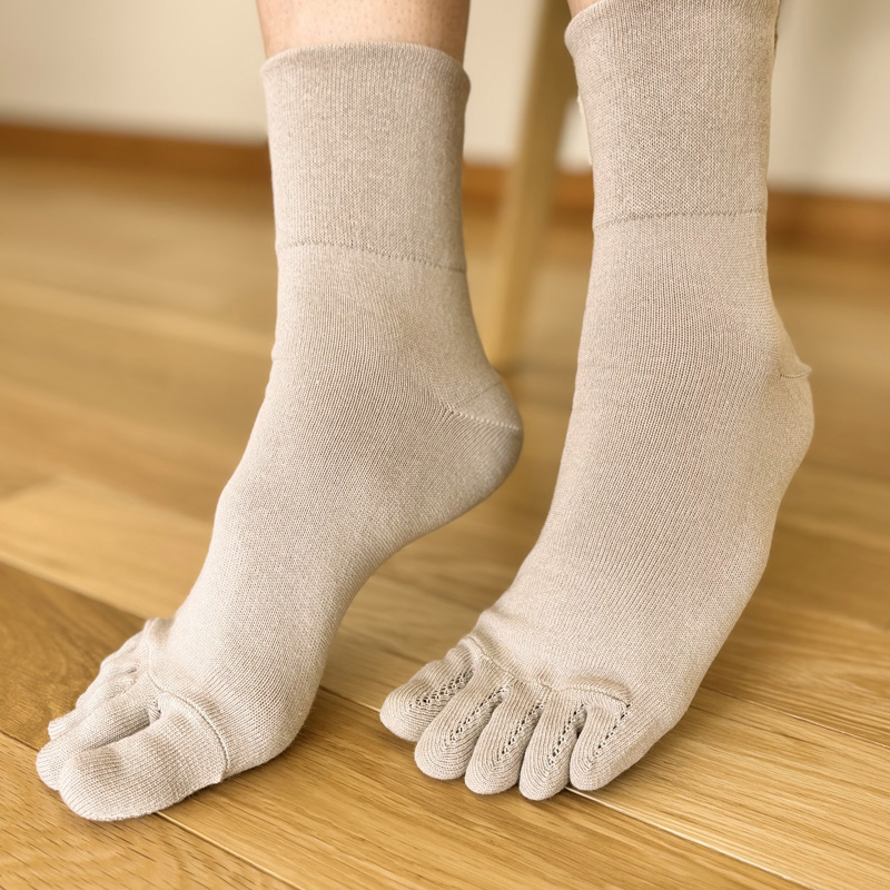 締め付けない靴下 五本指タイプ