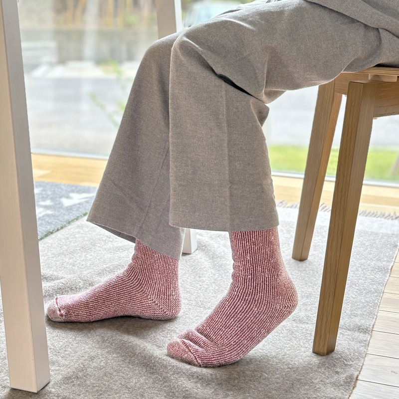 温フィーユ あったか靴下
