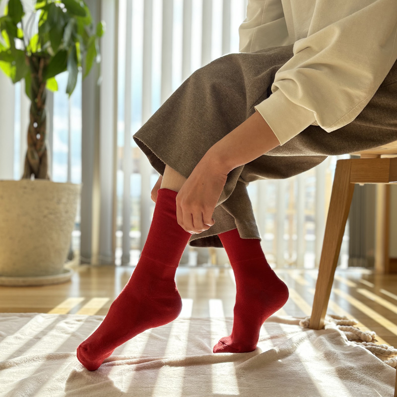 締め付けない あったか靴下