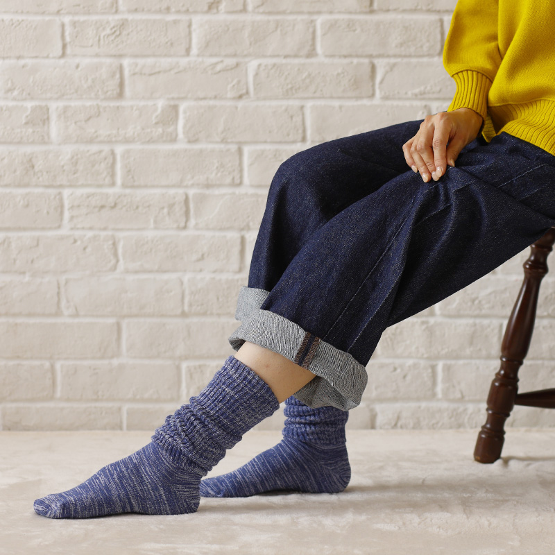 ２重編ソックス あったか靴下